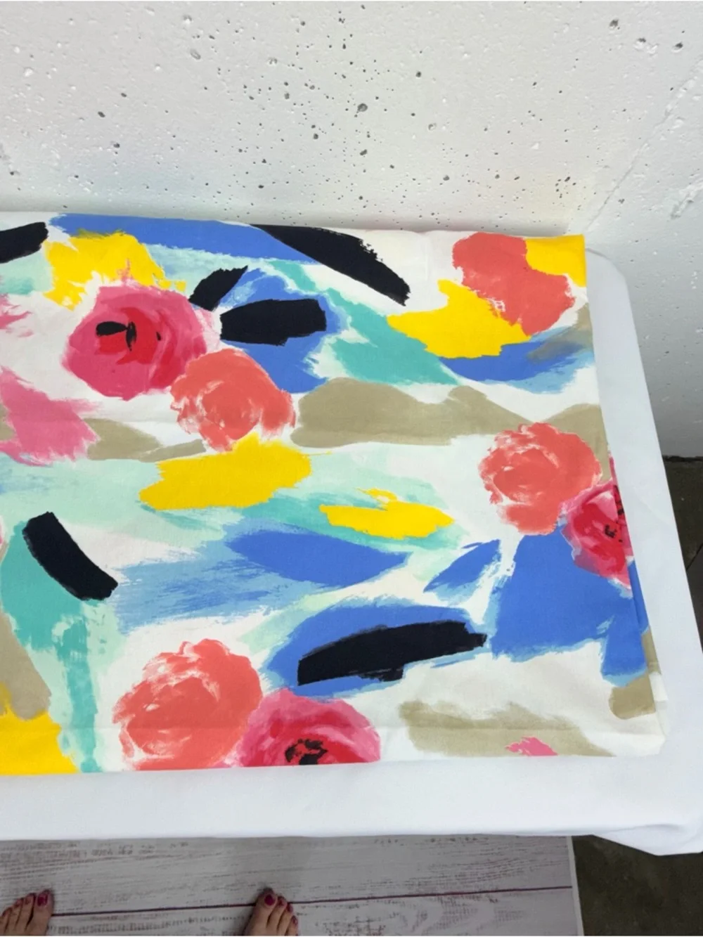 Kate Spade Paintball Shower Curtain 70” x 73